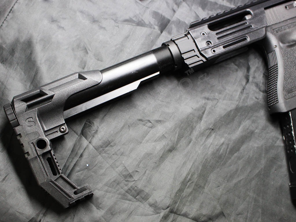 Ngel of Death stock FOR M4 AEG - TAN [SLONG Airsoft]