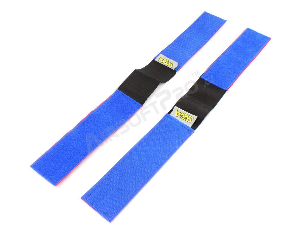 Team armbands - red / blue, 2 pcs [SLONG Airsoft]