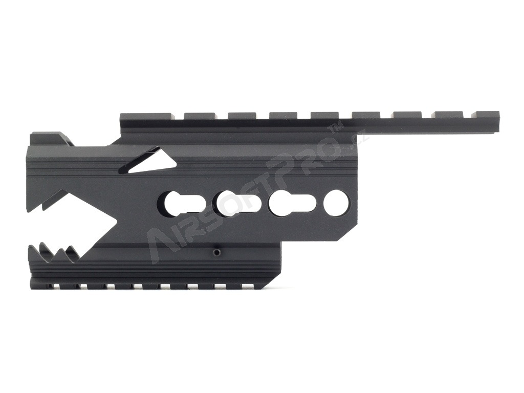 Taktická CNC montáž KeyMod pro pistole WE G série - černá [SLONG Airsoft]