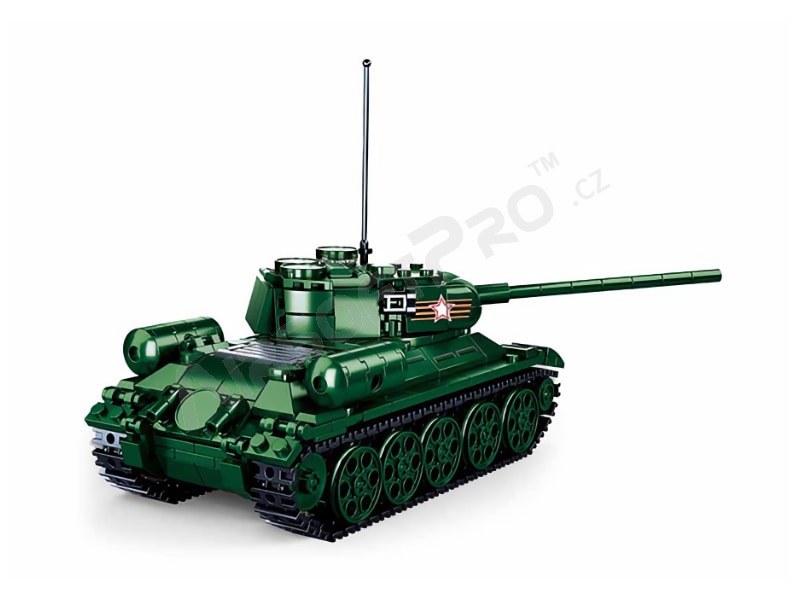 Stavebnice Model Bricks M38-B0982 Tank T34-85 [Sluban]