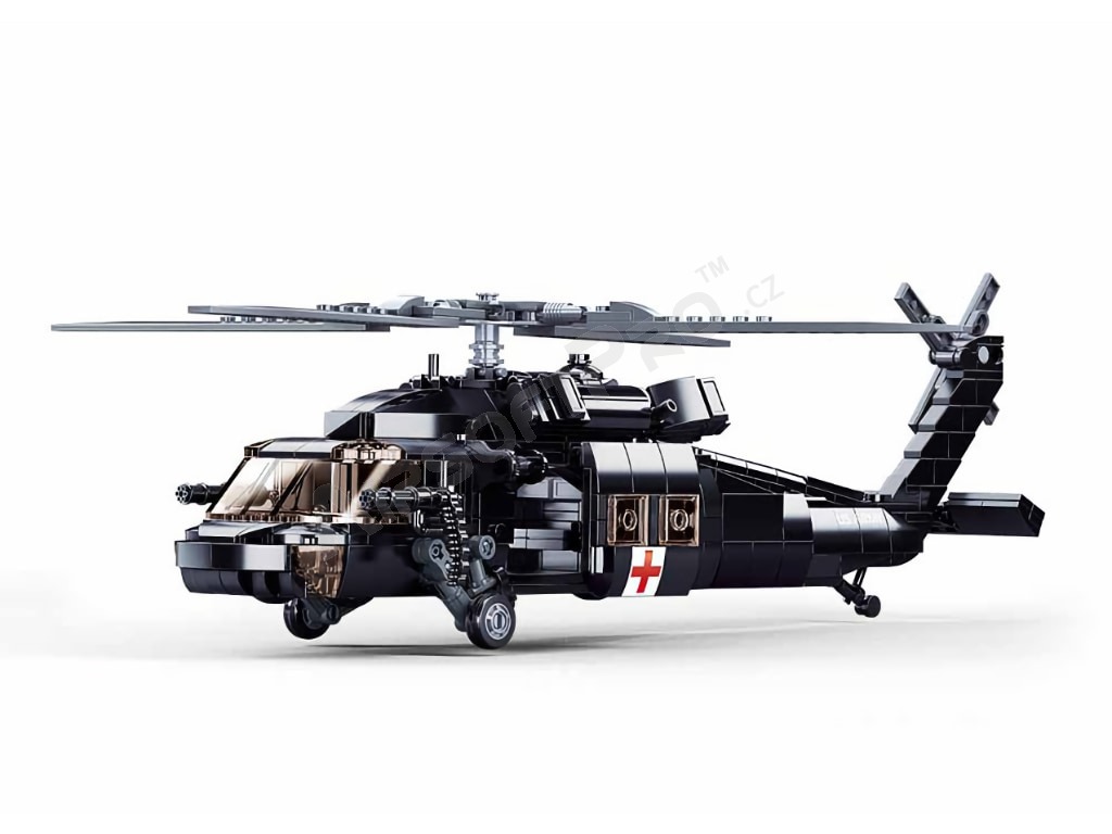ARMY Model Bricks M38-B1012 Hélicoptère médical UH-60 Black Hawk [Sluban]