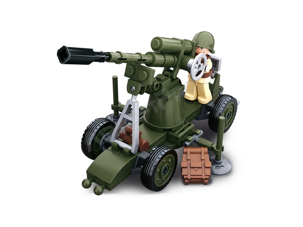 WW2 M38-B0678C 4into1 Anti-aircraft gun [Sluban]
