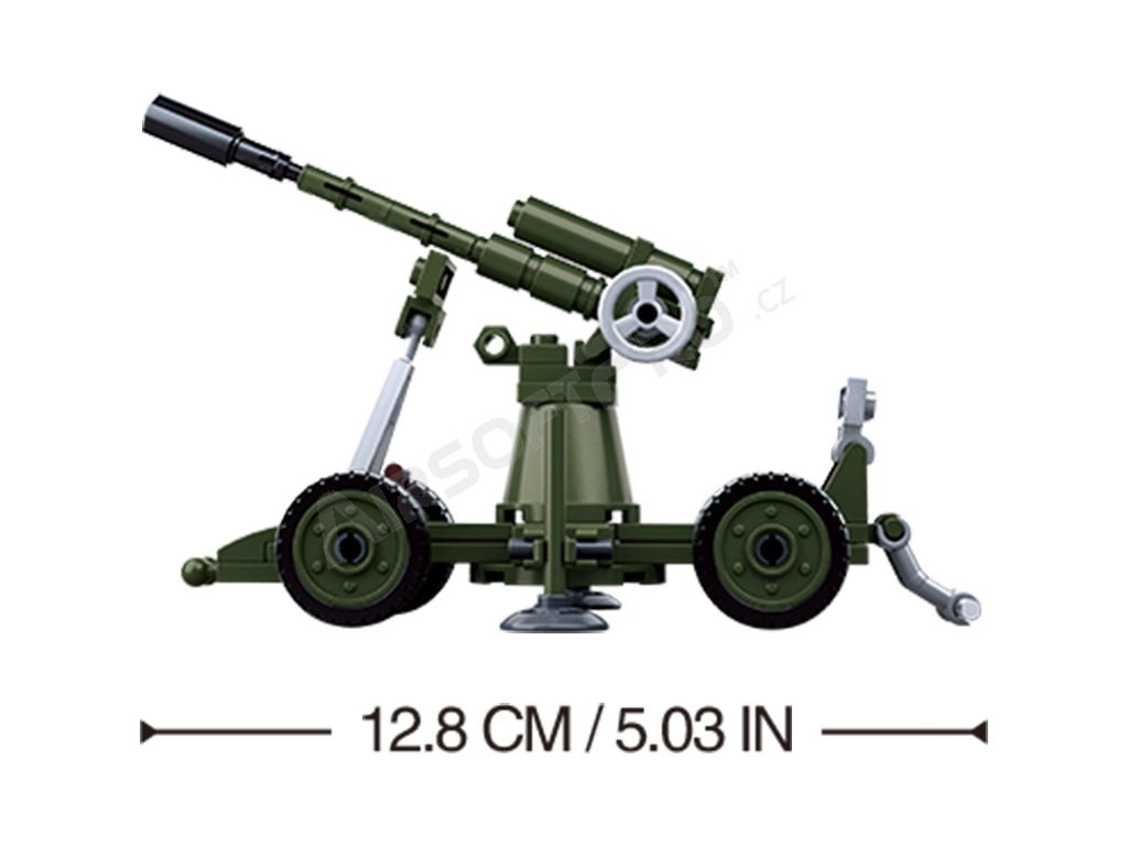 Canon antiaérien WW2 M38-B0678C 4into1 [Sluban]
