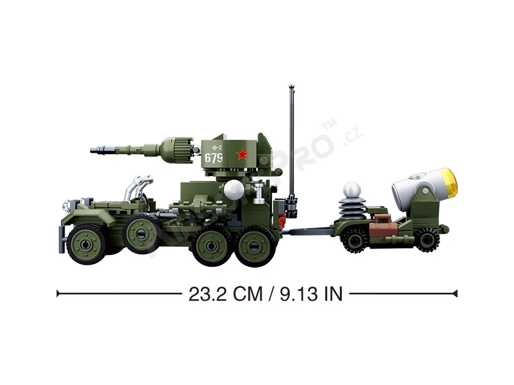 Tracteur d'artillerie soviétique M38-B0679 4into1 WW2 [Sluban]