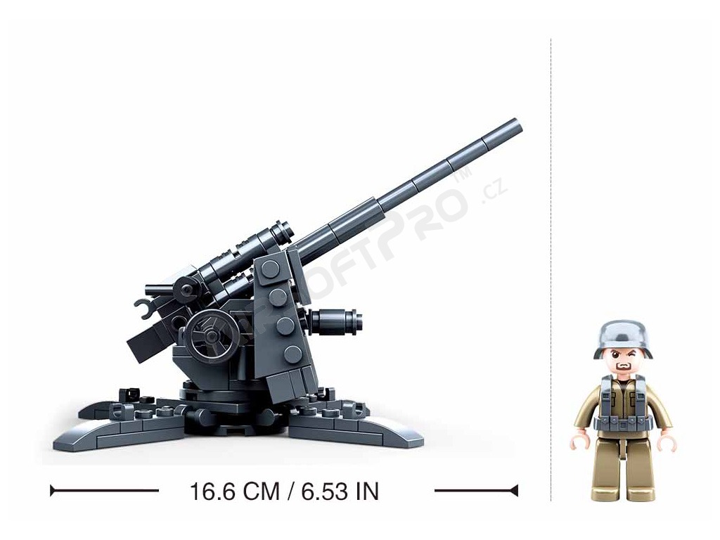 ARMY WW2 M38-B0852 Anti-aircraft gun [Sluban]