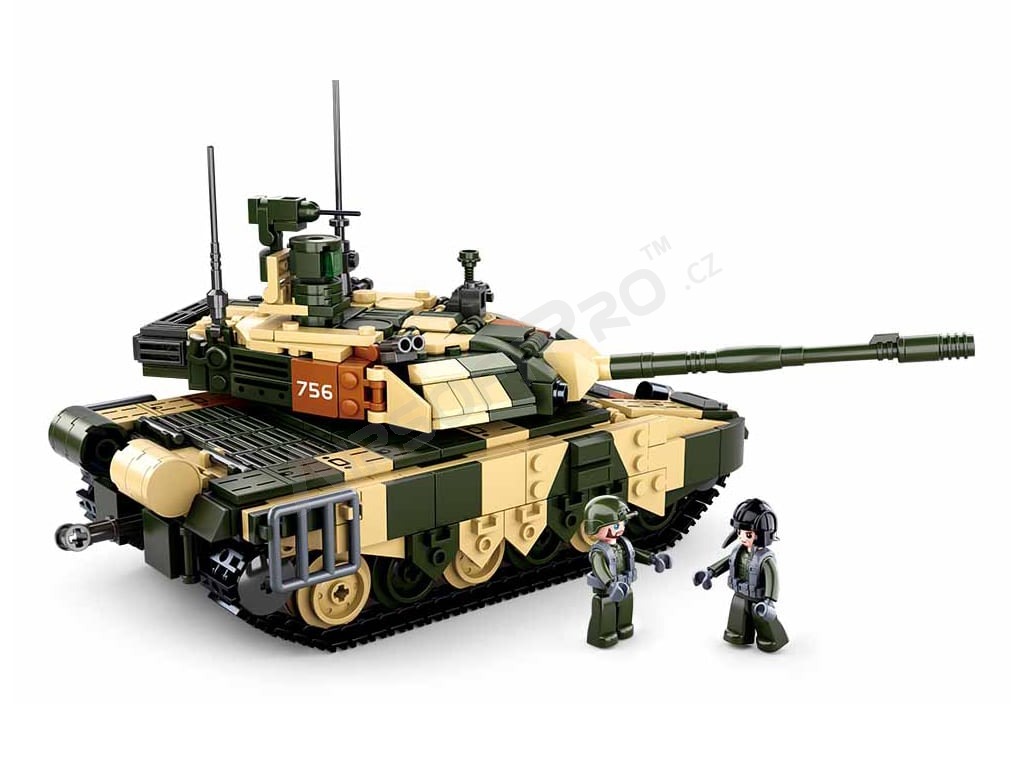 Stavebnice Model Bricks M38-B0756 Velký bitevní tank [Sluban]