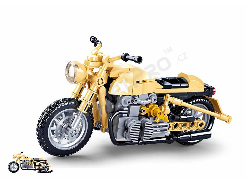 Model Bricks M38-B0959 Army motorcycle [Sluban]