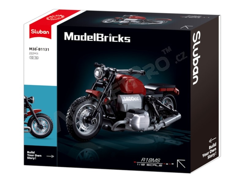 Modèle de briques M38-B1131 Moto R18 [Sluban]