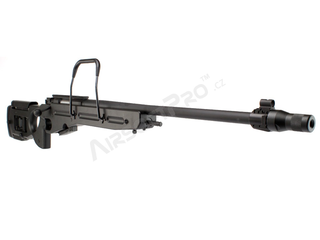Airsoft sniper SV-98 (SW-025(BK)) fusil à ressort, entièrement métallique - noir [Snow Wolf]