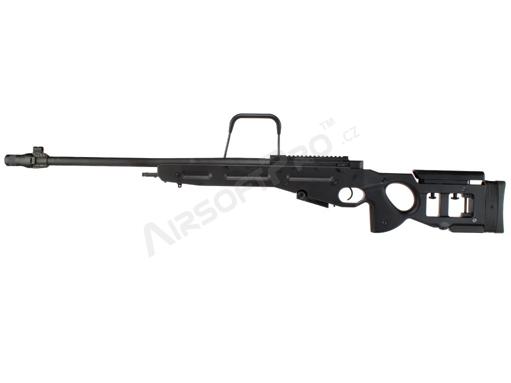 Airsoft sniper SV-98 (SW-025(BK)) fusil à ressort, entièrement métallique - noir [Snow Wolf]