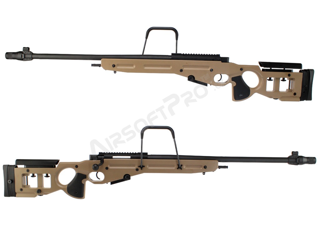 Airsoft sniper SV-98 (SW-025(TN)) spring action rifle, full metal - TAN [Snow Wolf]