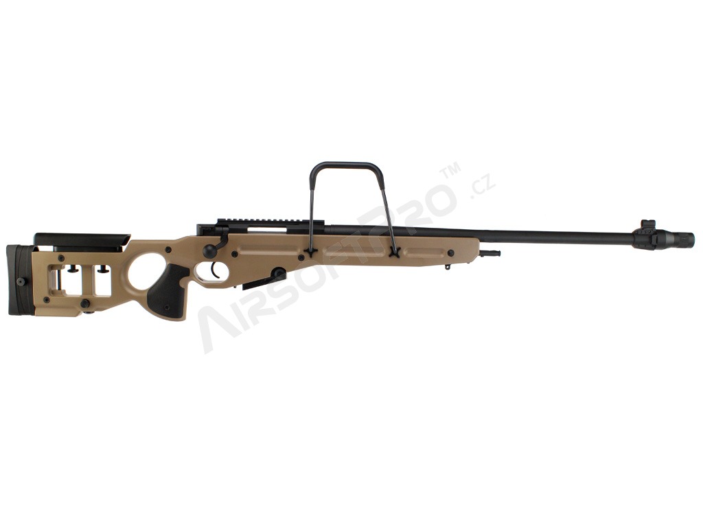 Airsoft sniper SV-98 (SW-025(TN)) spring action rifle, full metal - TAN [Snow Wolf]