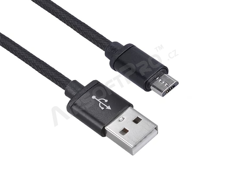 Odolný USB kabel USB-A na USB-B (Micro-USB), 1m [Solight]