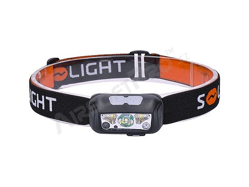 Headlamp WN40 LED XPE+SMD, 150+100 lm, Li-Ion, rechargeable [Solight]
