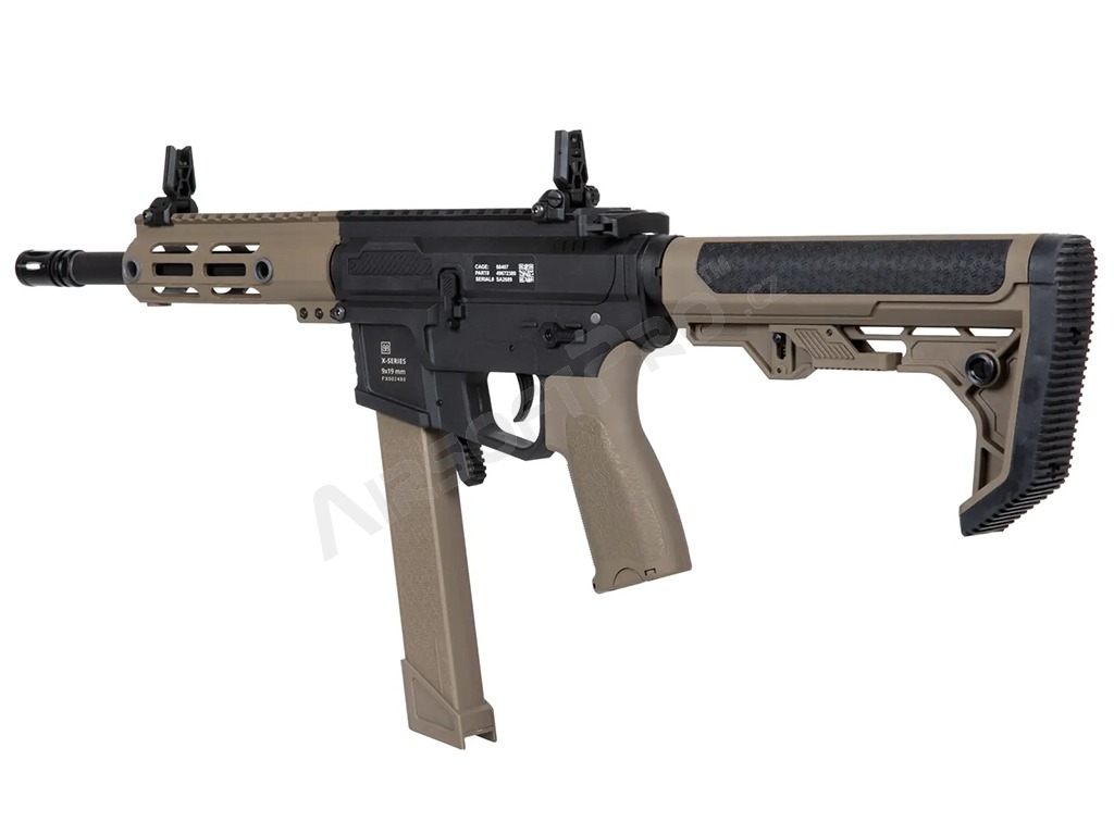 Airsoftová zbraň SA-FX01 FLEX™ mosfet GATE X-ASR - černá / TAN [Specna Arms]