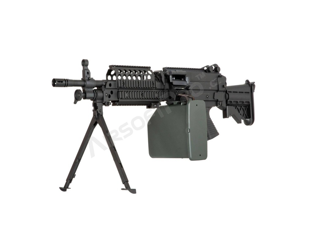 SA-46 CORE™ machine gun replica - black [Specna Arms]