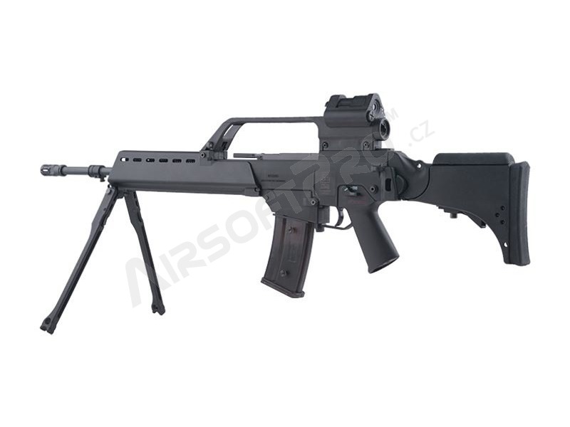 Airsoft rifle SA-G13V EBB replica with scope, red dot and bipod , black [Specna Arms]