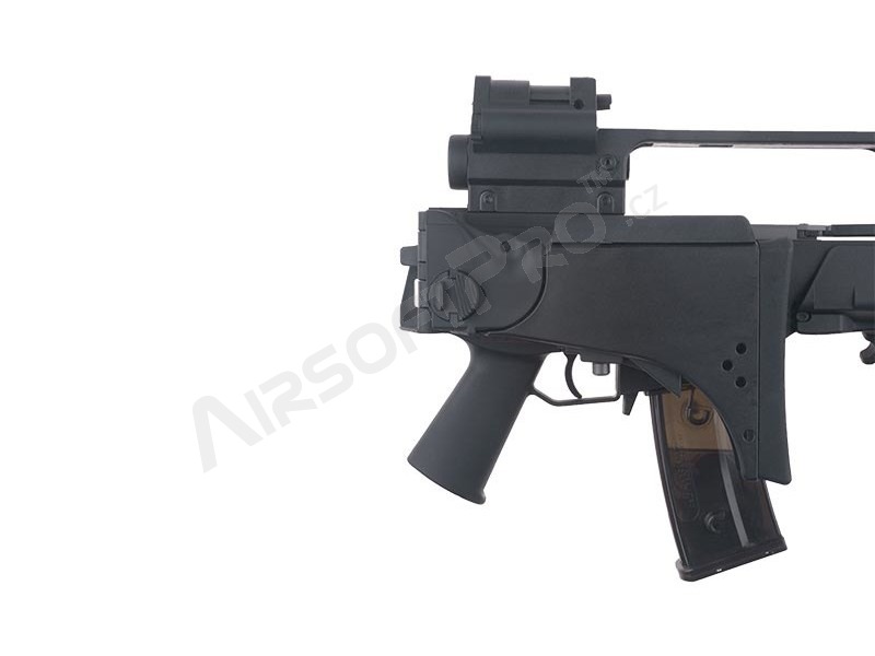 Airsoftová zbraň SA-G13V EBB s optikou, kolimátorem a dvojnožkou, černá [Specna Arms]