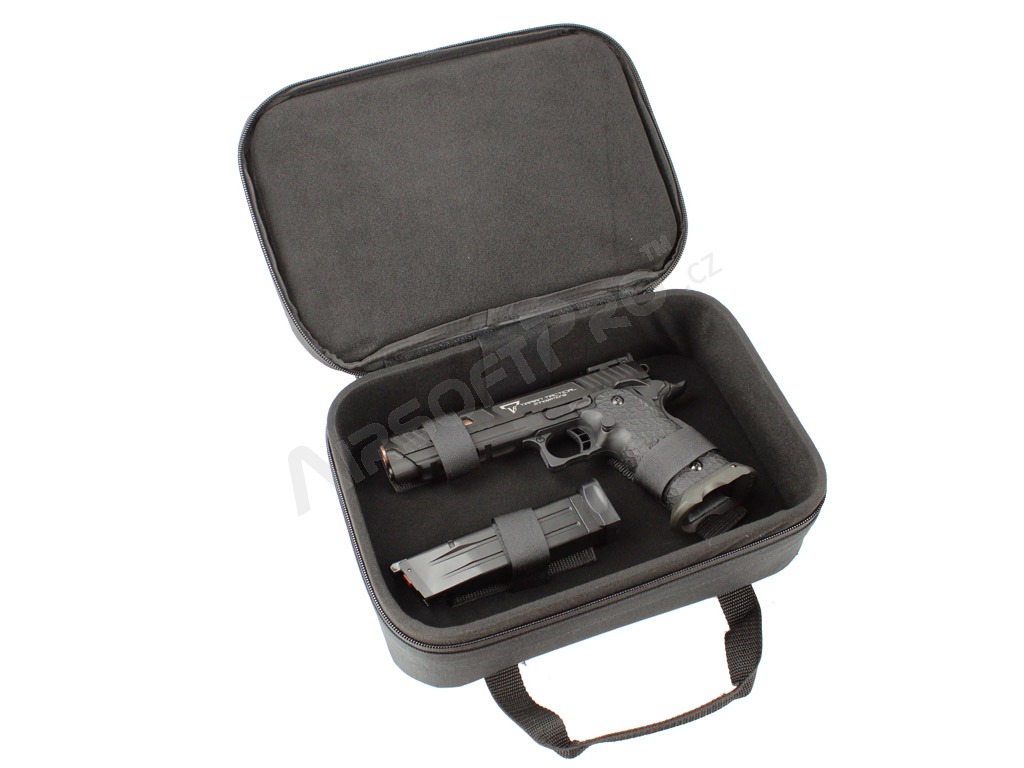 Semi-hard single pistol case (305x205x90) - Grey [S&T]