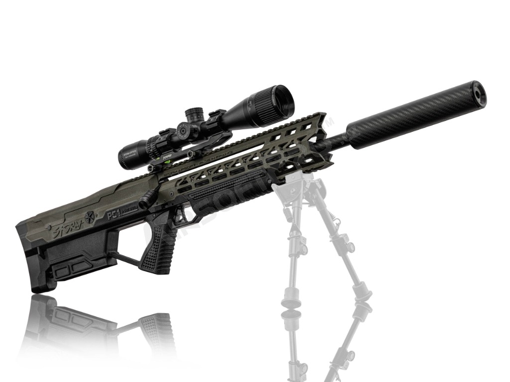 Sniper airsoft PC1 R-Shot System, Standard, Deluxe avec lunette et étui - Olive Drab [STORM Airsoft]