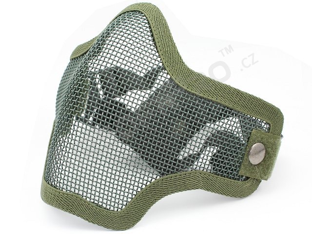 Face protecting STRIKE mask with mesh - green [EmersonGear]