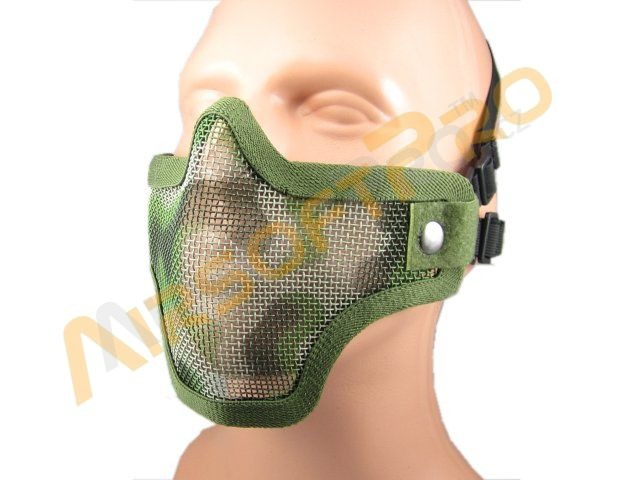 Masque STRIKE de protection du visage avec filet - jungle [EmersonGear]