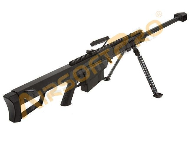 M82 BARRETT (SW-02A), full metal, bipod + scope included, black [Snow Wolf]