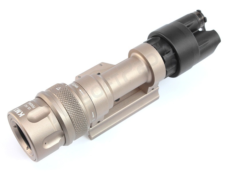 Taktická svítilna M952V LED s RIS montáží na zbraň - DE (písková) [Target One]