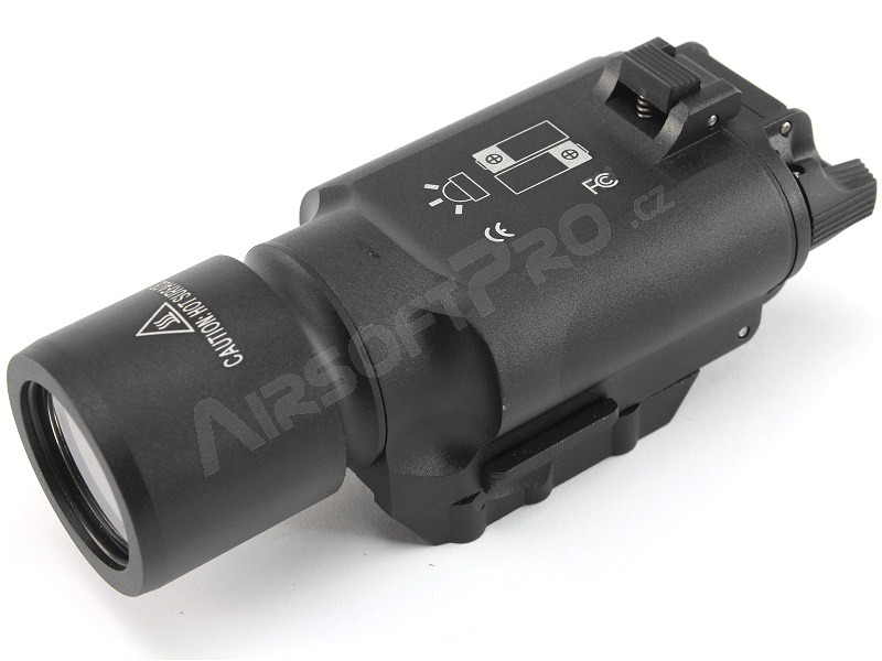 Taktická svítilna X300 LED s RIS montáží na zbraň - černá [Target One]