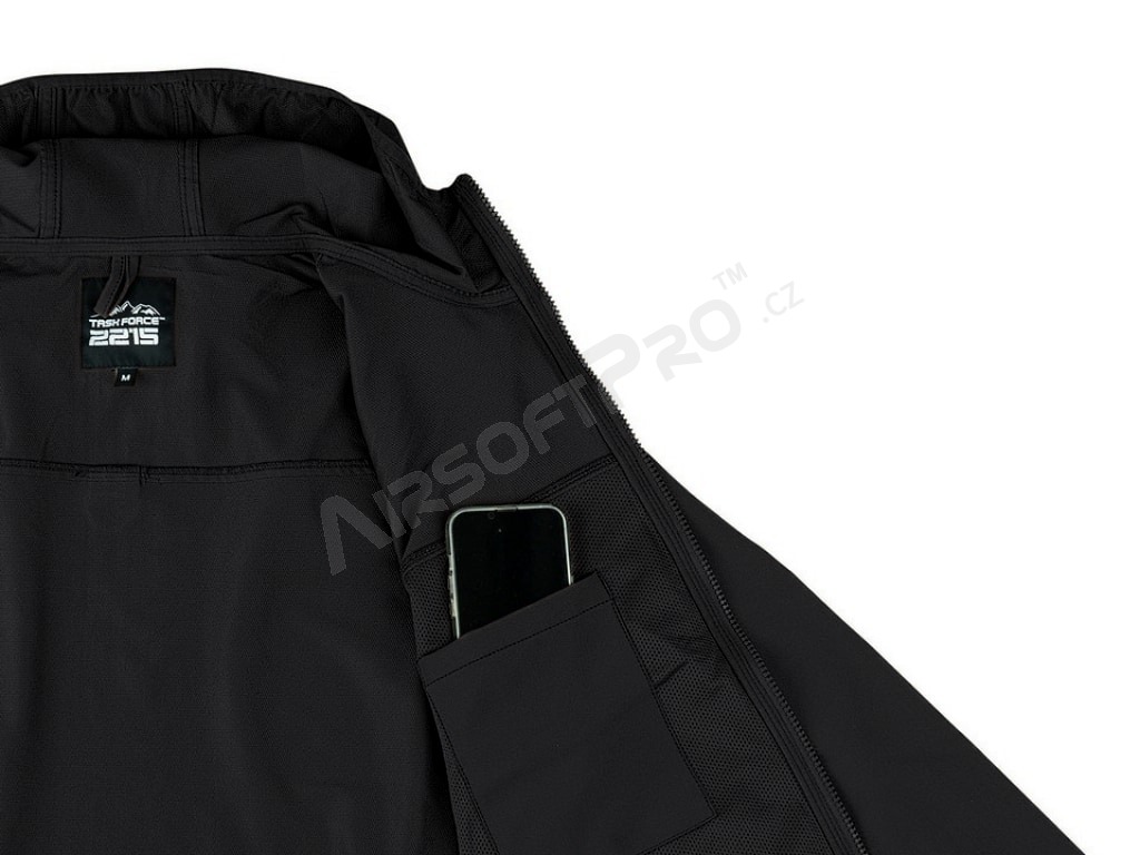 Softshell Trail jacket - Black, size 3XL [TF-2215]