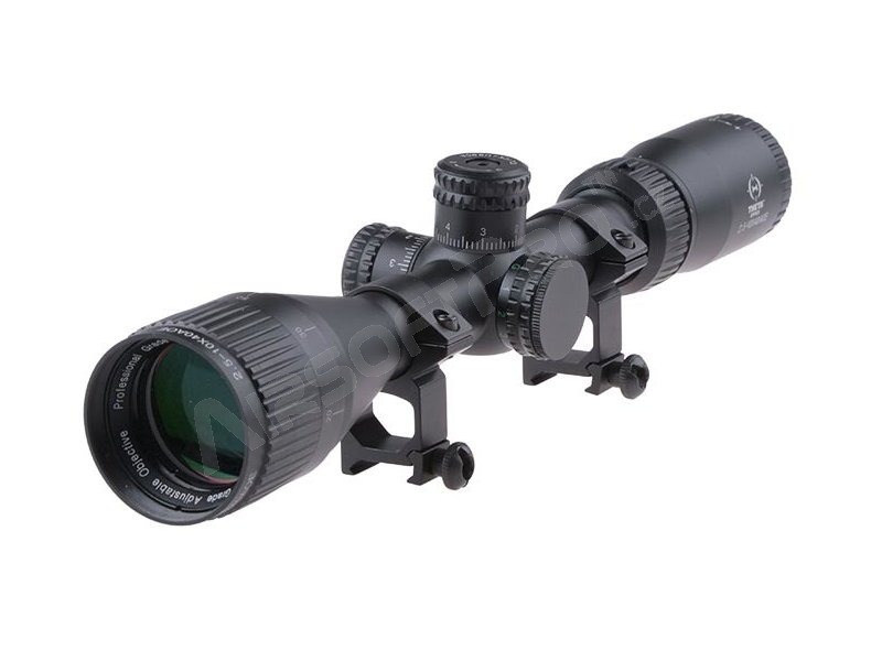 3-12x40 AOE rifle scope including sunshade [Theta Optics]