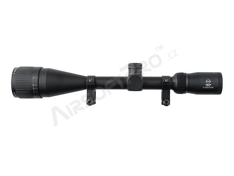 5-20x50 AOE rifle scope including sunshade [Theta Optics]