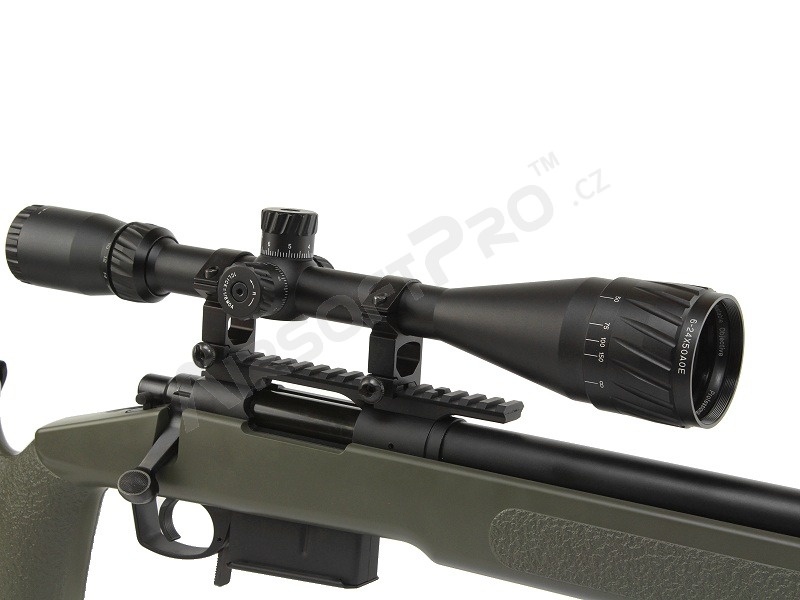 6-24x50 AOE rifle scope including sunshade [Theta Optics]