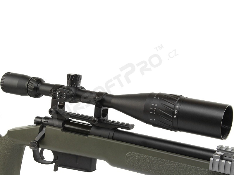 6-24x50 AOE rifle scope including sunshade [Theta Optics]