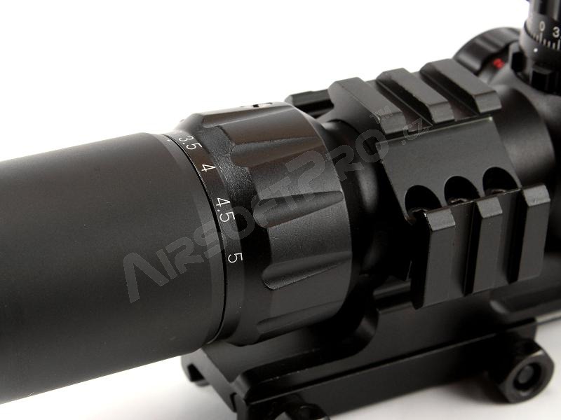 BE 1,5-5X40 Illuminated Rifle Scope with the metal RIS mount [Theta Optics]