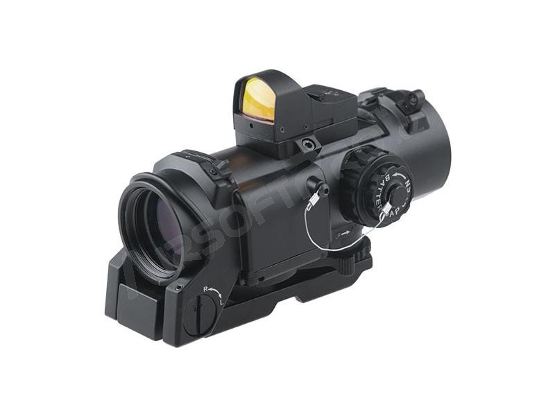 Scope 4X32E with the red dot sight - black [Theta Optics]