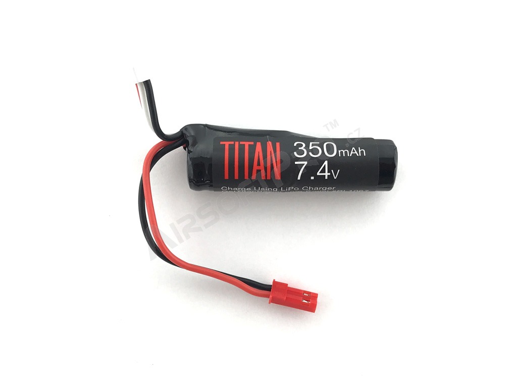 Batterie Li-Ion 7,4V 350mAh - HPA avec le JST [TITAN]