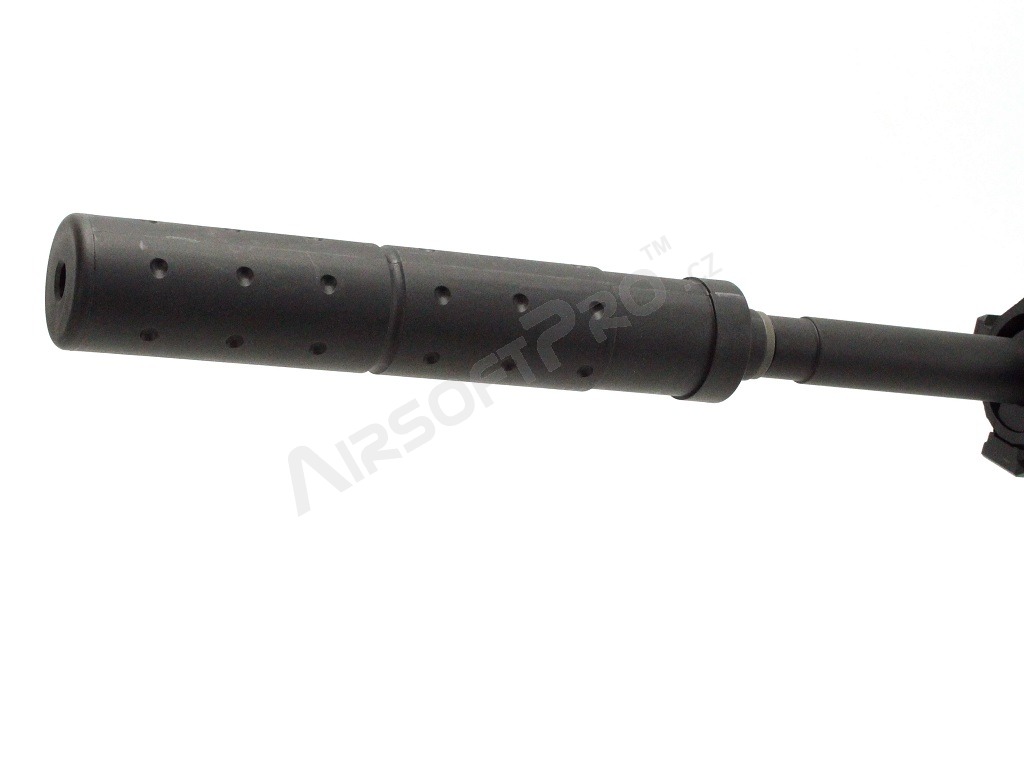 Plastový tlumič MK23 SOCOM - 195 x 34mm [Shooter]