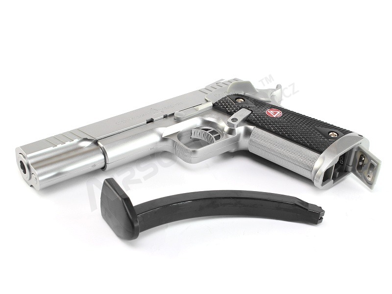 Airsoft electric pistol Combat Delta silver, blowback (EBB) [Tokyo Marui]