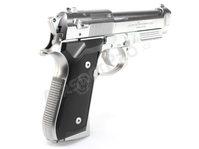 Airsoft pistol FULL AUTO M9A1 silver, electric blowback (EBB) [Tokyo Marui]