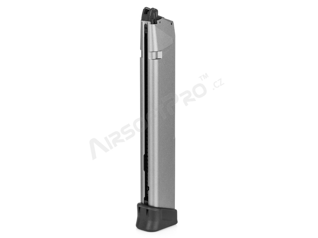 CNC Plynový zásobník Lightweight na 50 ran pro TM/WE/VFC G-series pistole - šedý [TTI AIRSOFT]