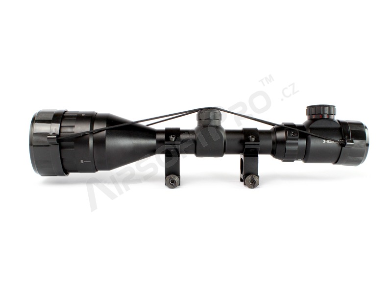 3-9x50 AOEG Illuminated scope - black [UFC]