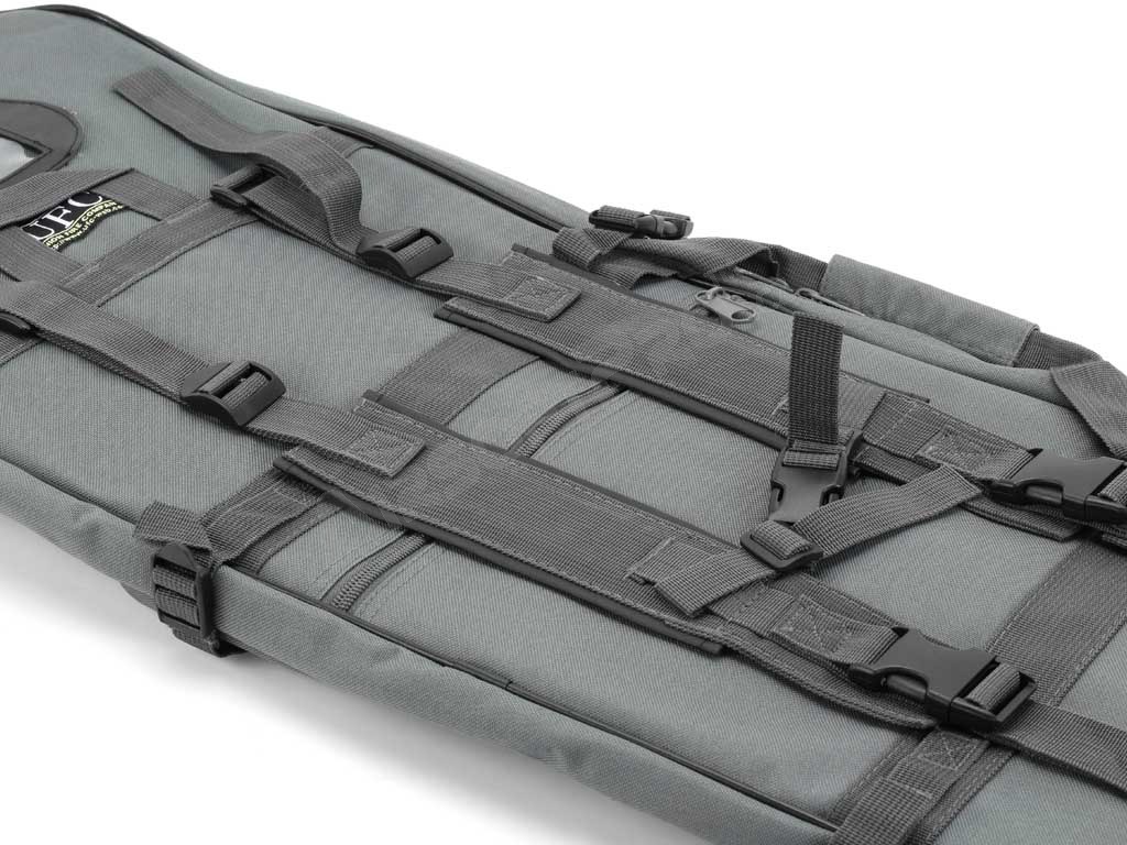 Twin assault rifle carrying bag - 60 and 100cm - grey [UFC]