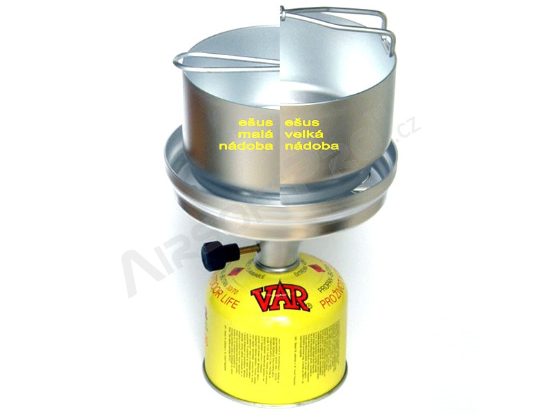 Wind shield and stabilizer for VAR II gas canister stove [VAR]