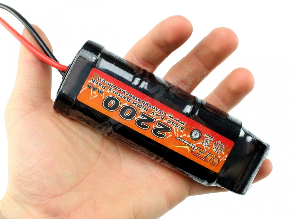 Batterie NiMH 8,4V 2200mAh - Bloc moyen [VB Power]