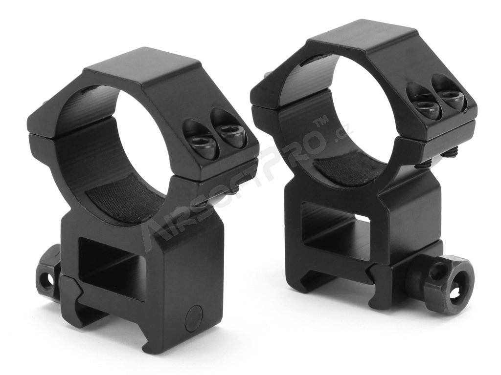 30 mm montážní kroužky pro RIS lišty - vysoké [Vector Optics]