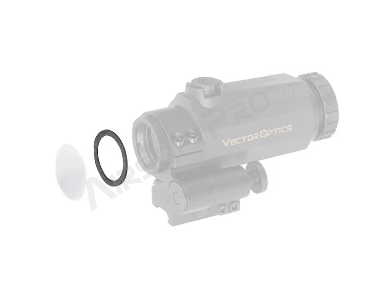 Ochranná sklíčka 30 mm na optiku (3 ks) [Vector Optics]