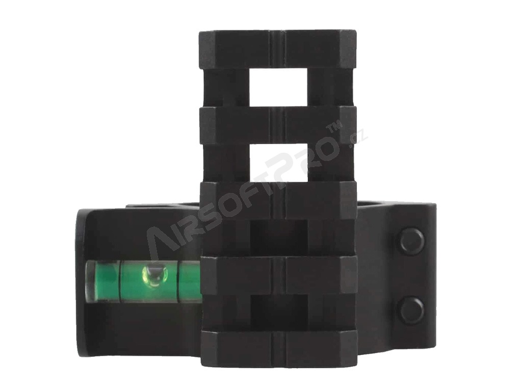 Lightweight RIS mount with spirit level for scope tube (30/25.4mm) [Vector Optics]