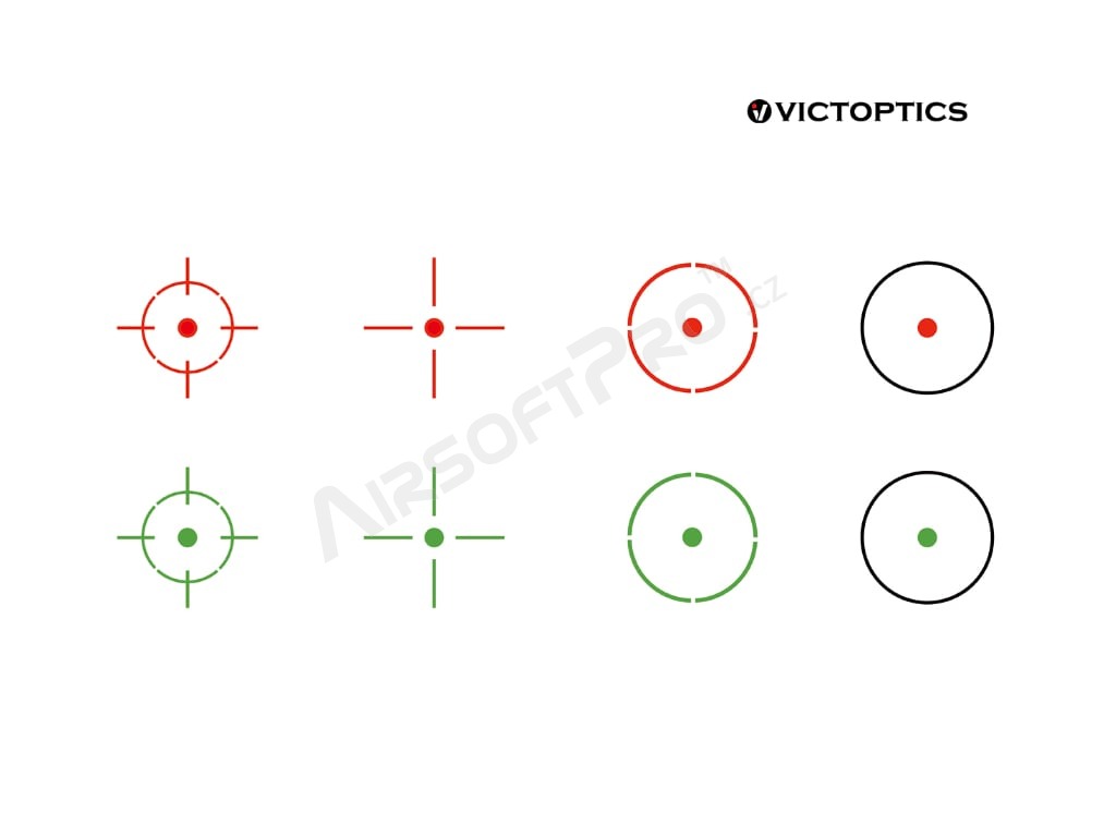 Viseur à point rouge VictOptics Z1 1x23x34 [Vector Optics]