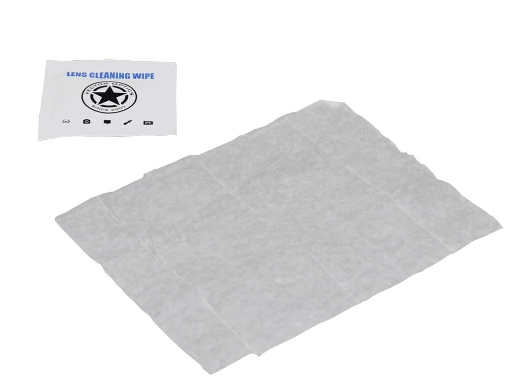 Pre-moistened alcohol-free lens cleaning wipe [Vector Optics]